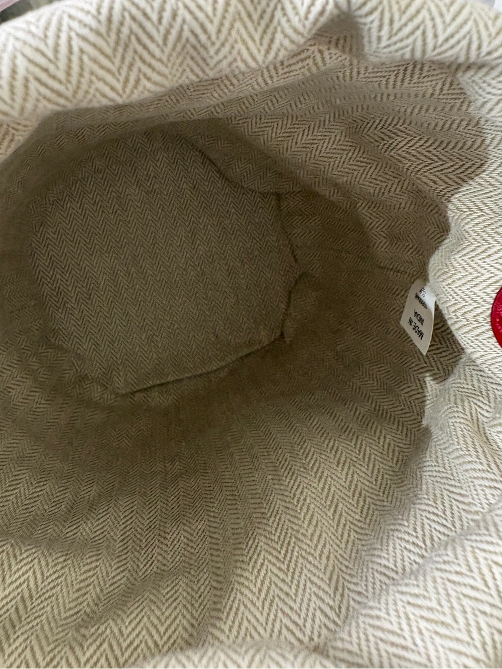 Tory Burch Red Woven Bucket Bag new - Picture 7 of 9